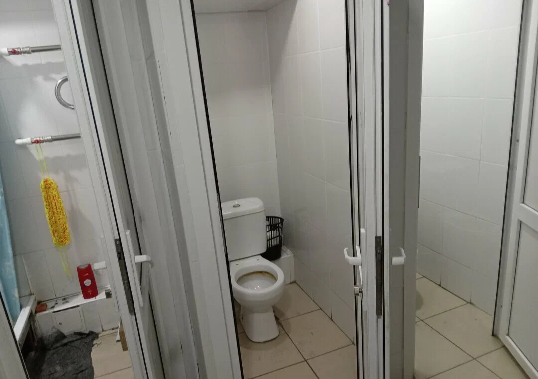 Hostel shared bathroom, North Caucasus Federal University